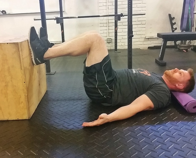 Core Strength Training  Drill - 90/90 Breathing