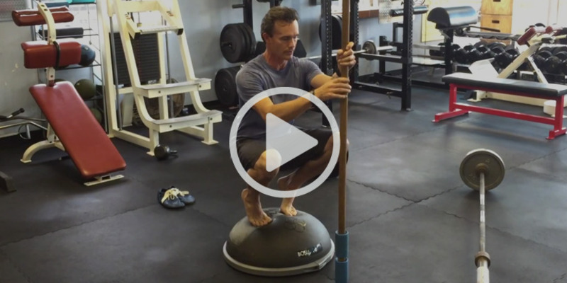 BOSU Elite Sprinter Squats | WeckMethod