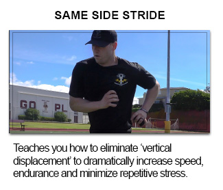 Same side stride - info banner